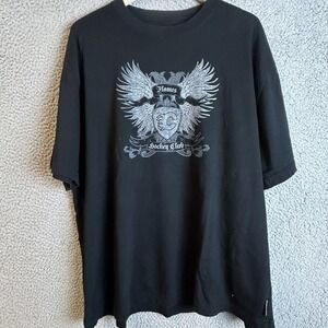 Calgary Flames Hockey T Shirt Size XL Roger Edwards Hockey Club Canada